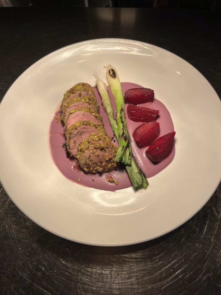 Pistachio Crusted Pork Tenderloin