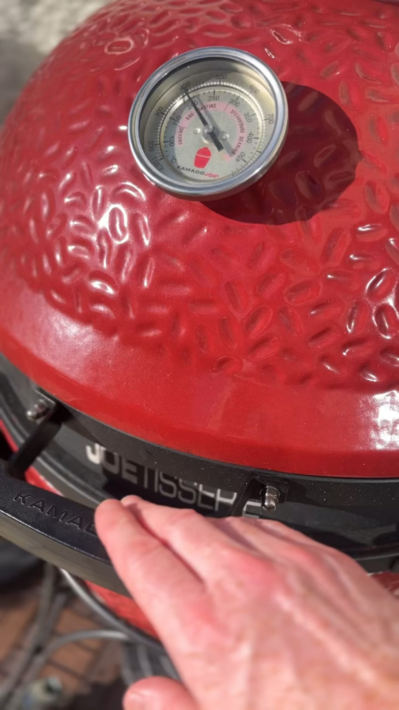 Picanha on the Joetisserie.