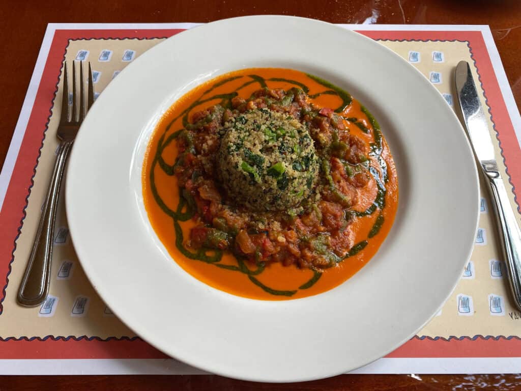Ratatouille sur Quinoa
