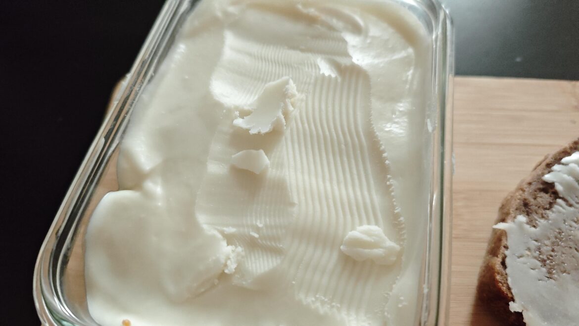 My first Miyoko's spreadable butter