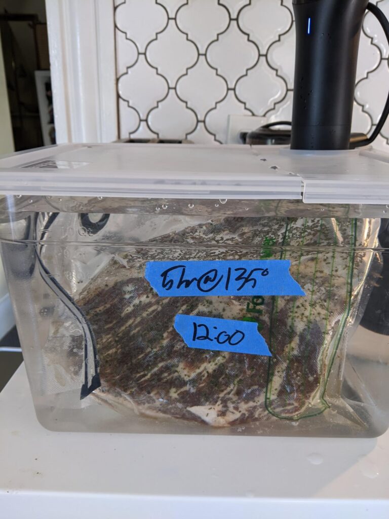 picanha at 135 for 5 hours from frozen