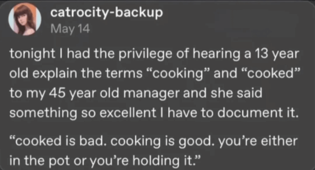 Chef, are they cooked?