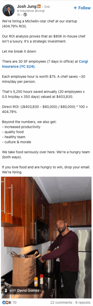 Would you take this job?