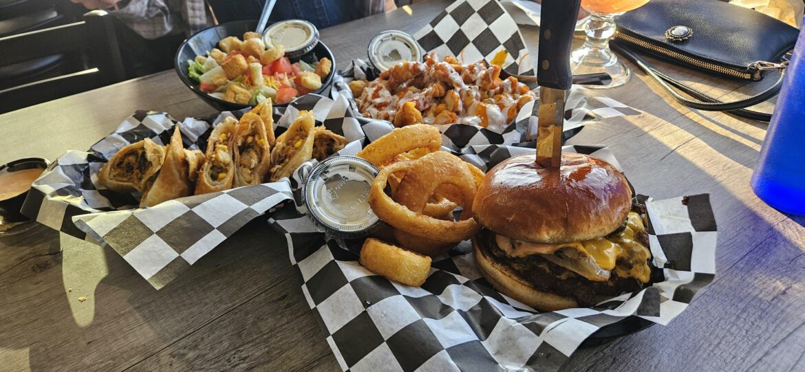 What's the best restaurant burger you can get in a 10 mile radius of your location? (For better or for worse) If Burger King is all your location has put that. Mine is a place called Happy Hour. Specifically the smash burger as shown in the picture. Small town so we don't have things like In n Out.