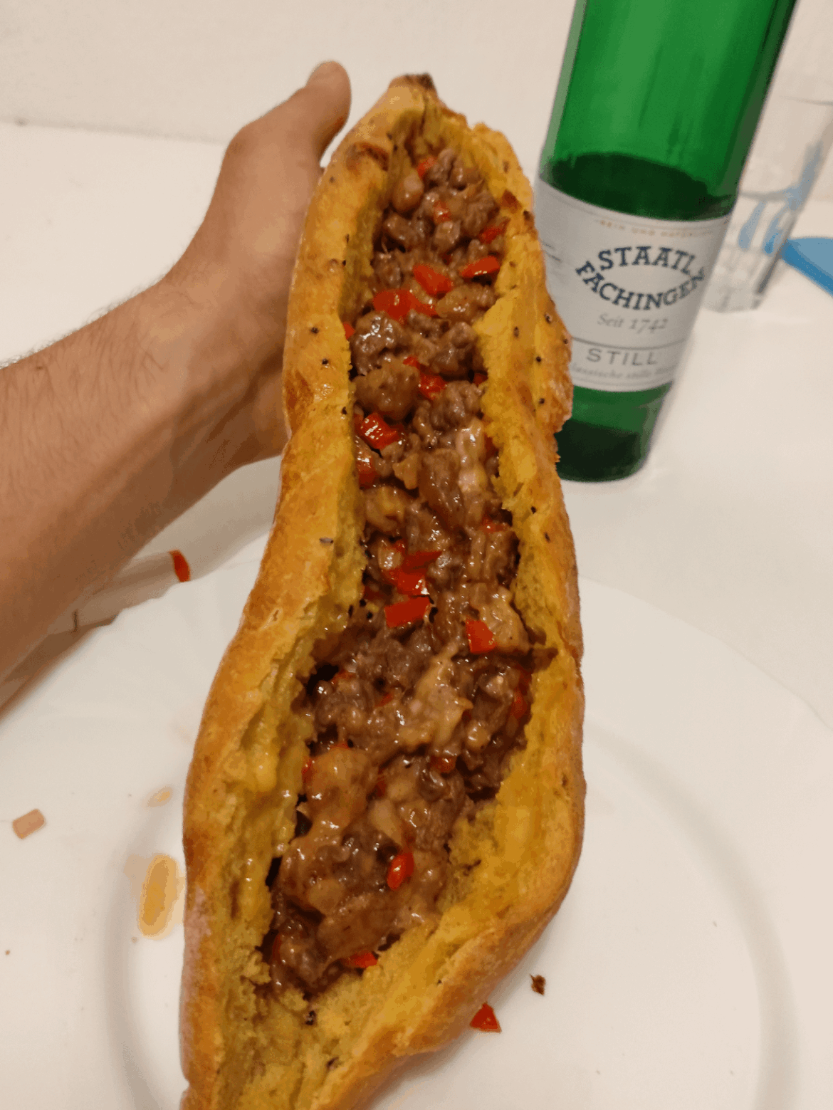 Forbidden Philly Cheesesteak Sandwich