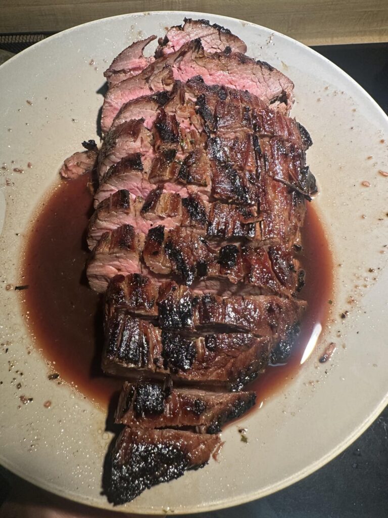 First time grilling flank steak