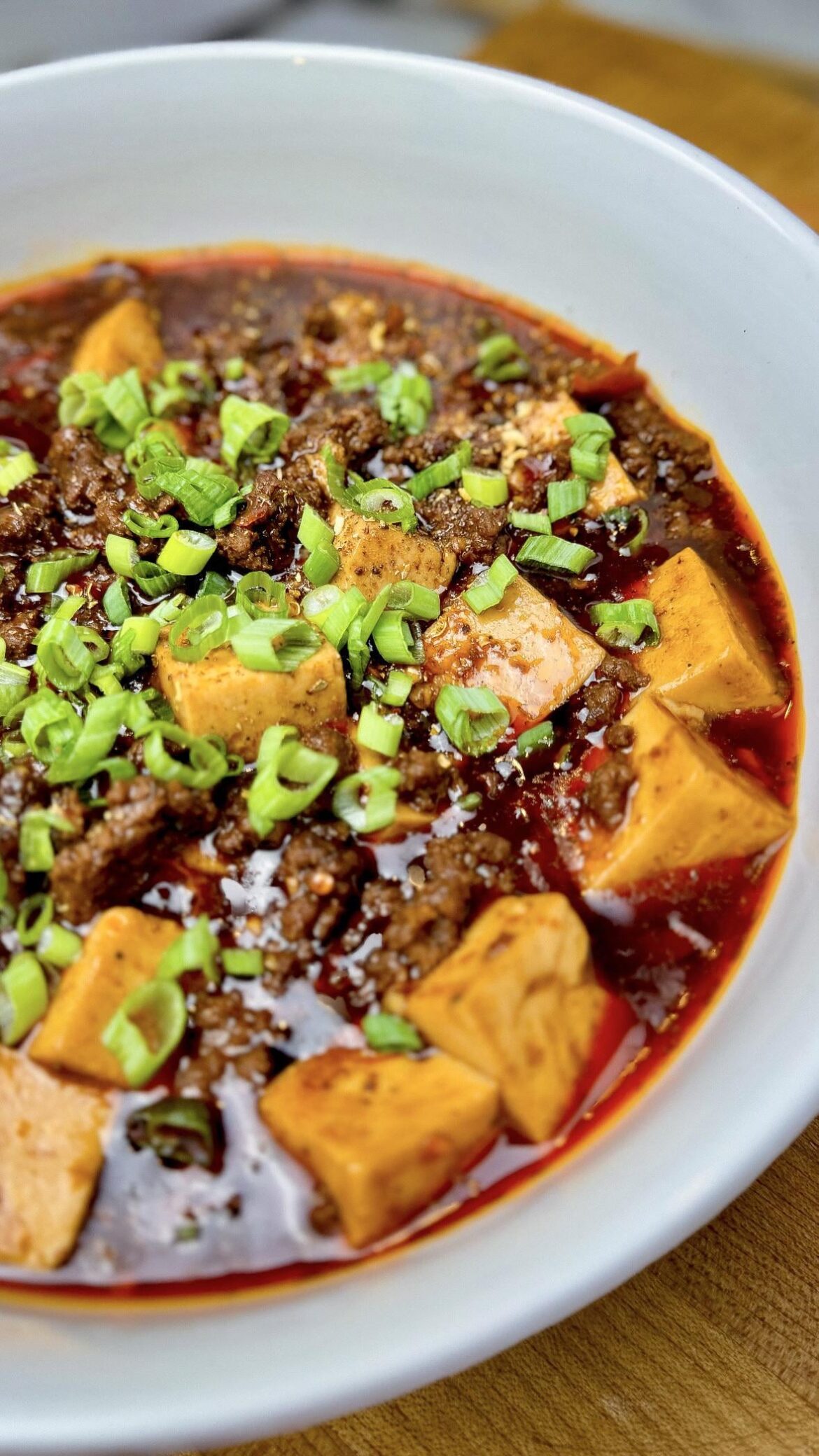 [homemade] Mapo Tofu