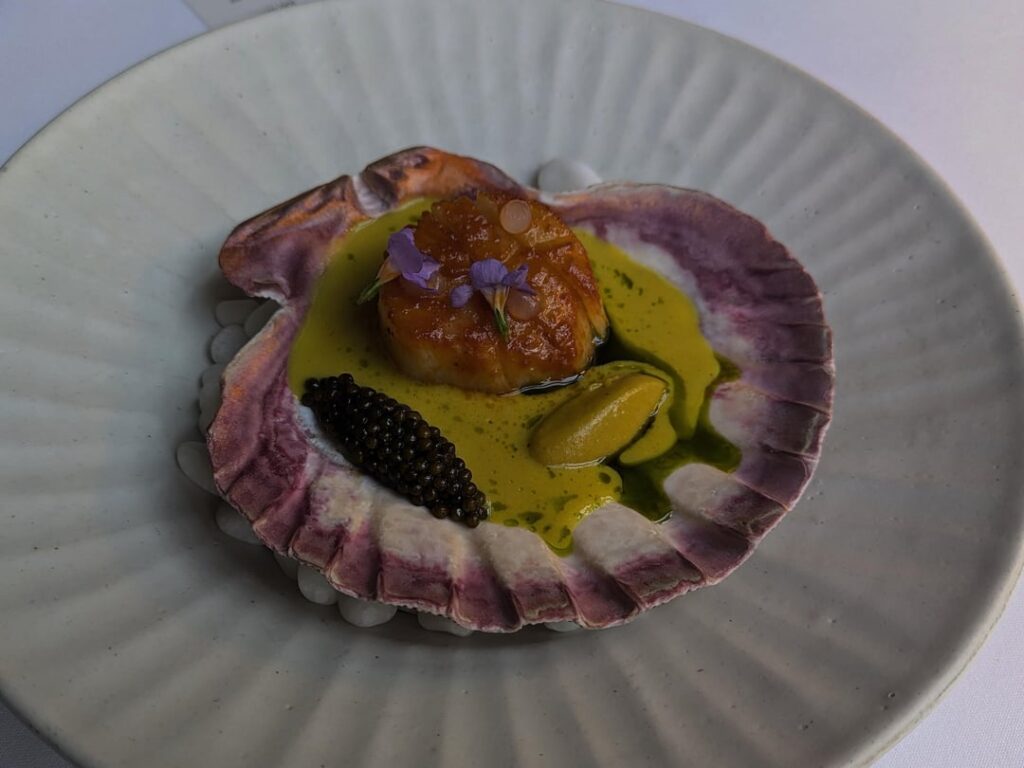 Gorgeous colors and plating at Indienne