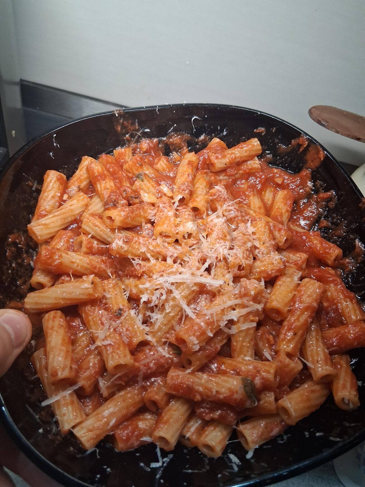 Made spagheti carbhonara today