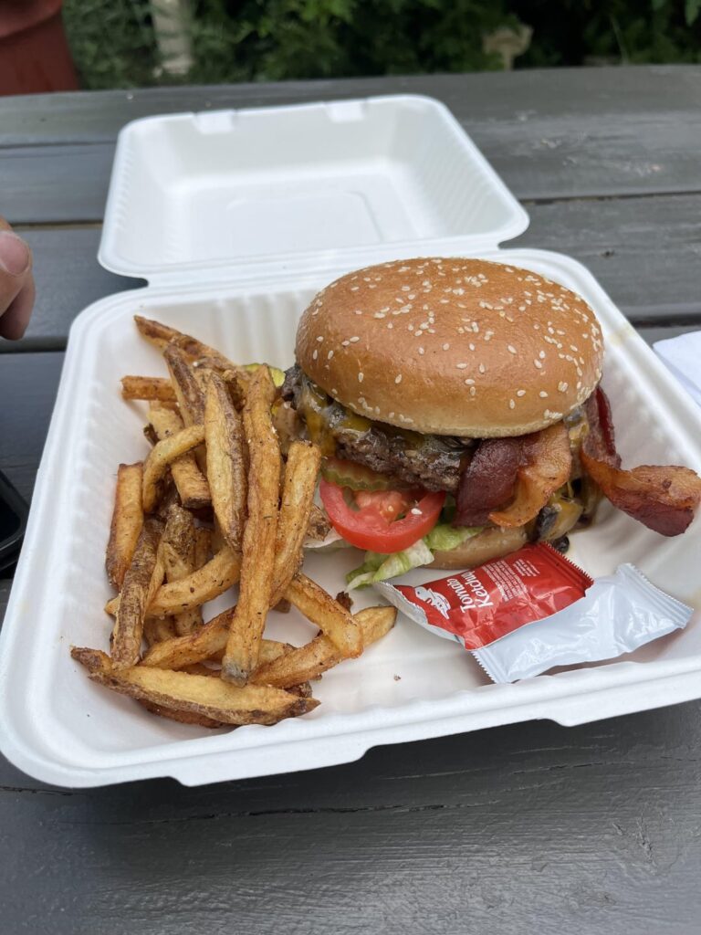 Hole in the wall burgers are the best