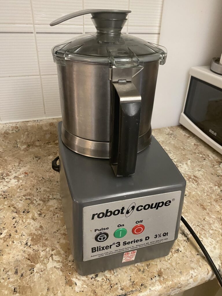 Wife surprised me and brought home a RobotCoupe for me to use. Is this an easy fix?
