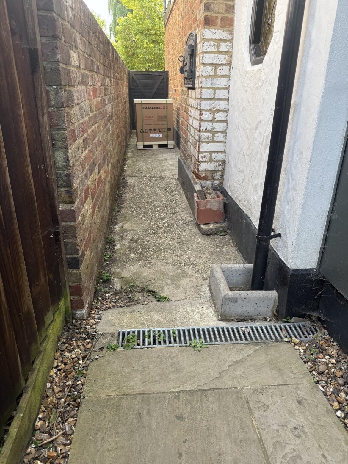 Difficulty getting access to garden Difficulty getting access to garden