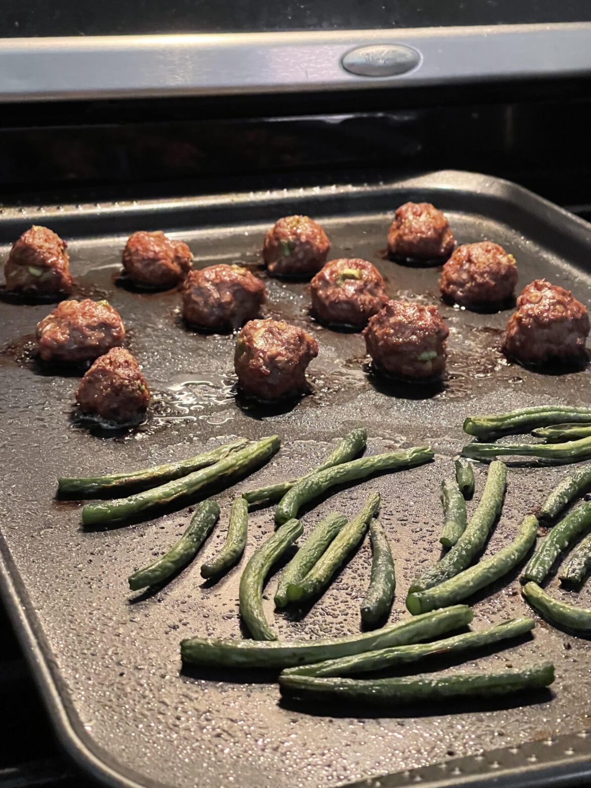 The smell of cooking meatballs is the best.