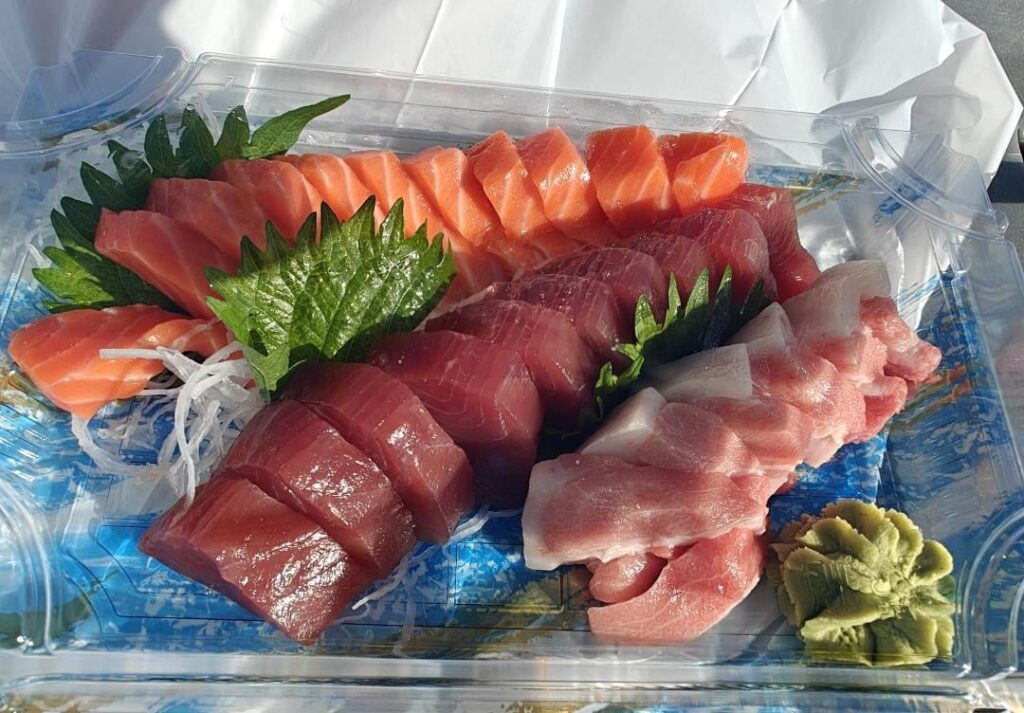 Got some sashimi from a Japanese market