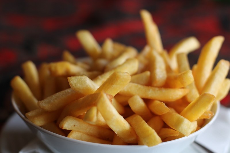 French fries in a carton