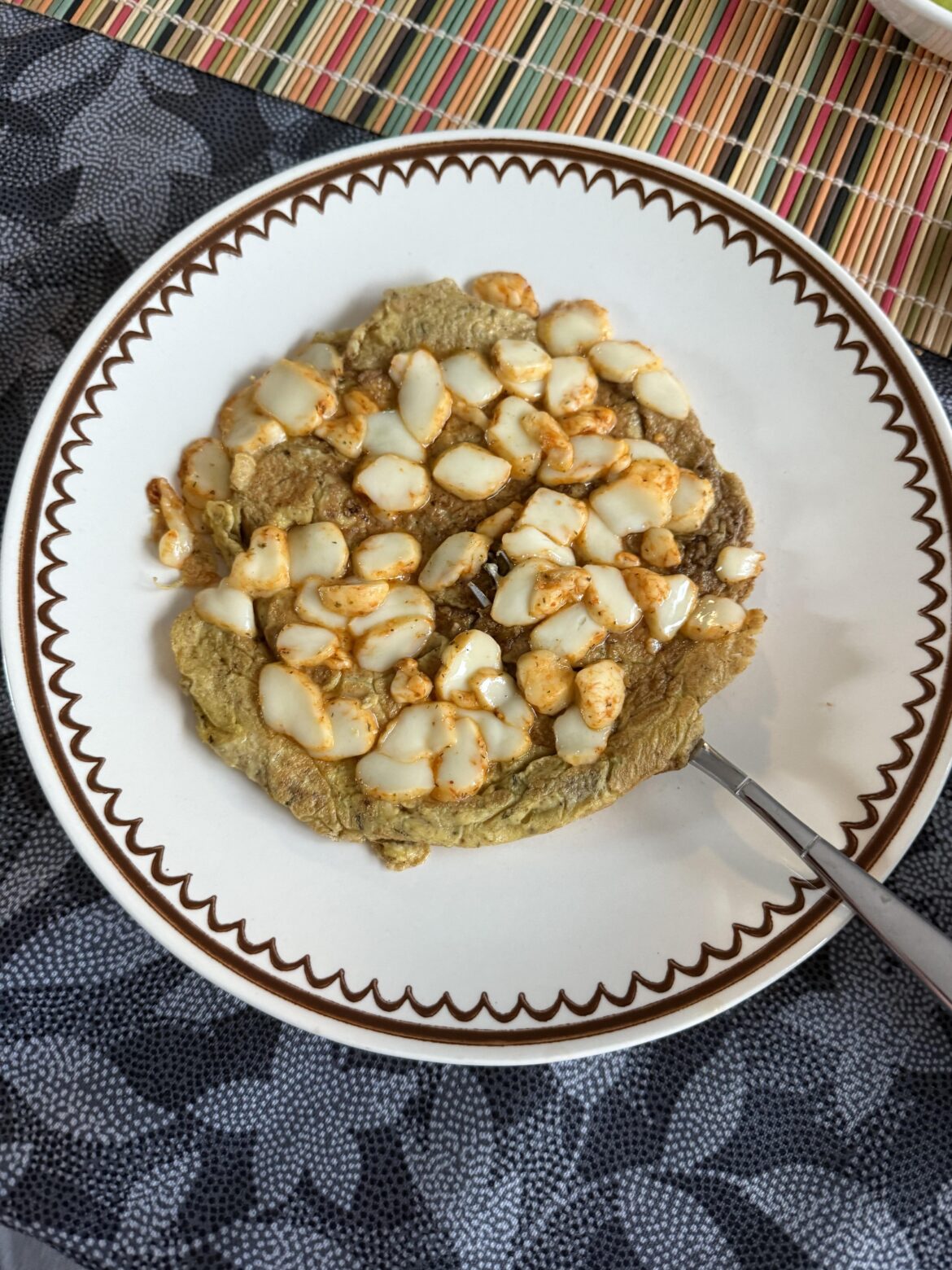 my friend made me scrambled eggs…