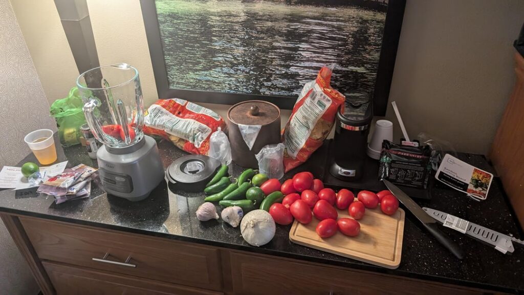 Traveling for work. Had to do it.