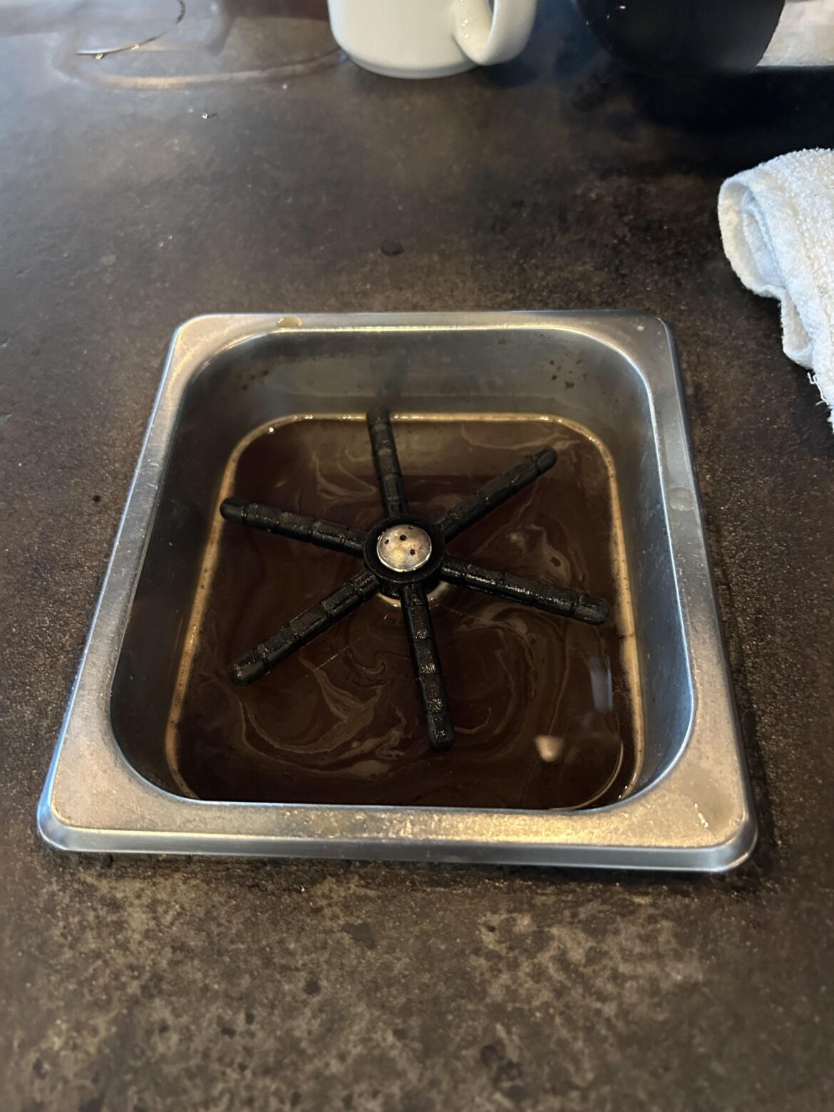 Barista rinser is clogged 😬