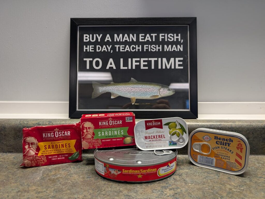 I'm a convert to canned fish!