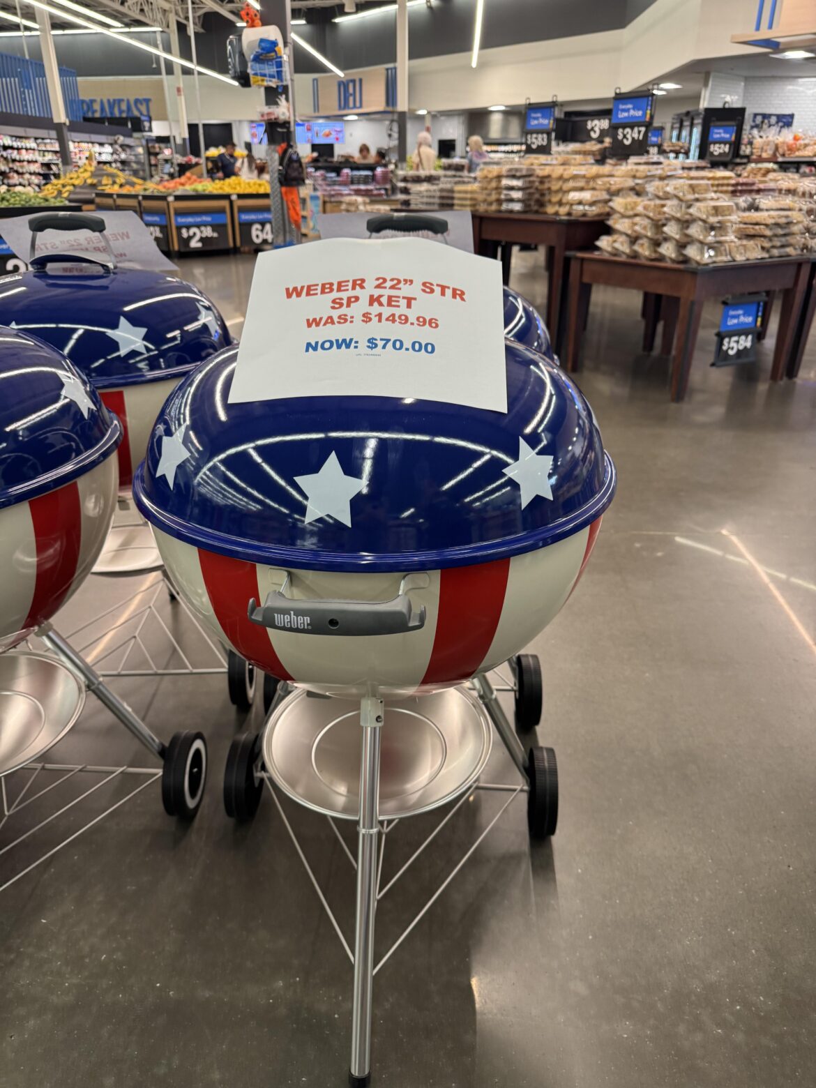 Walmart got crazy price on original kettle