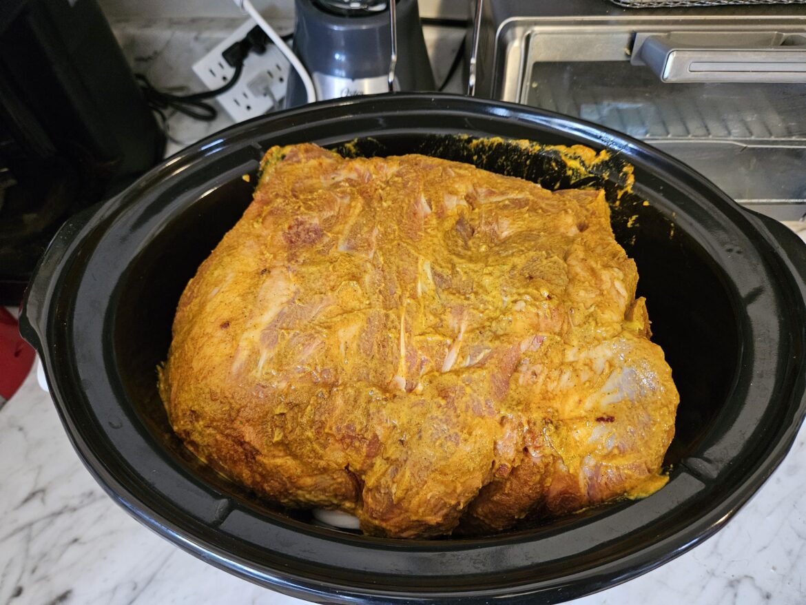 Is my roast too big for my pot? (pork shoulder)