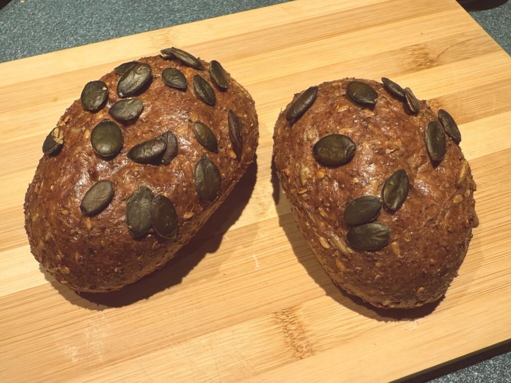 First time baking keto bread rolls!