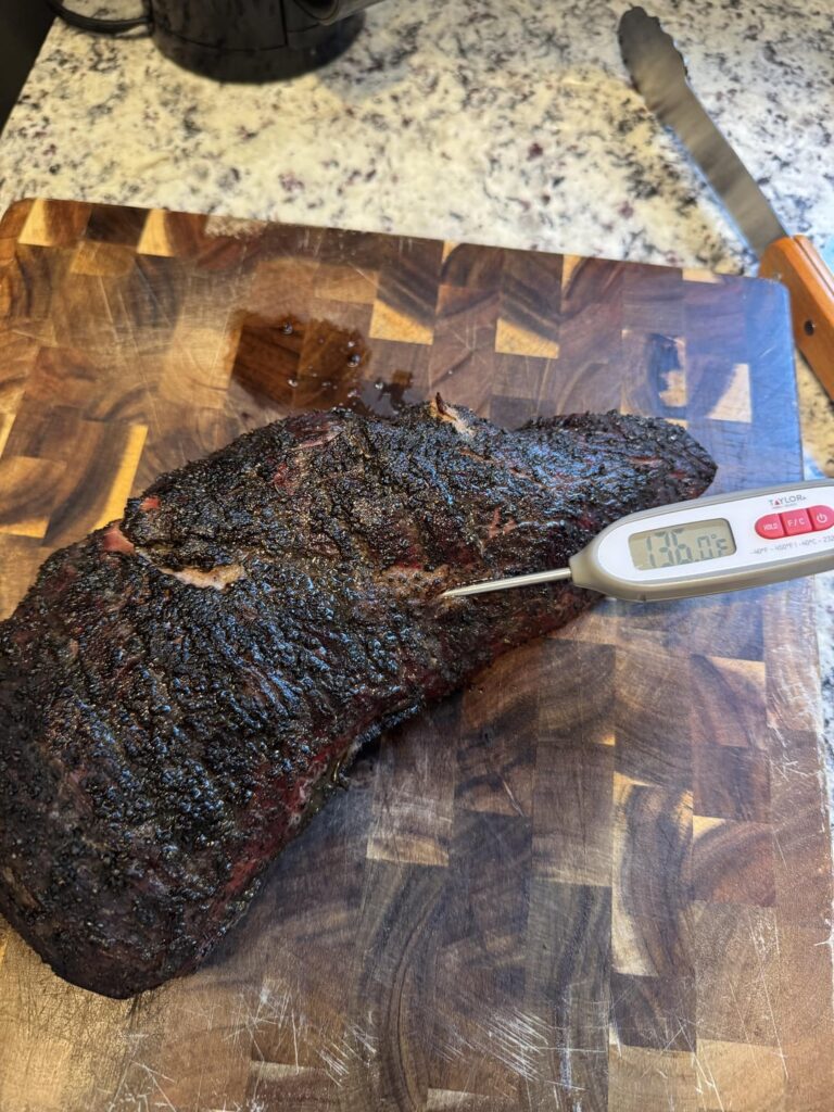 Just smoked my first tri tip and..