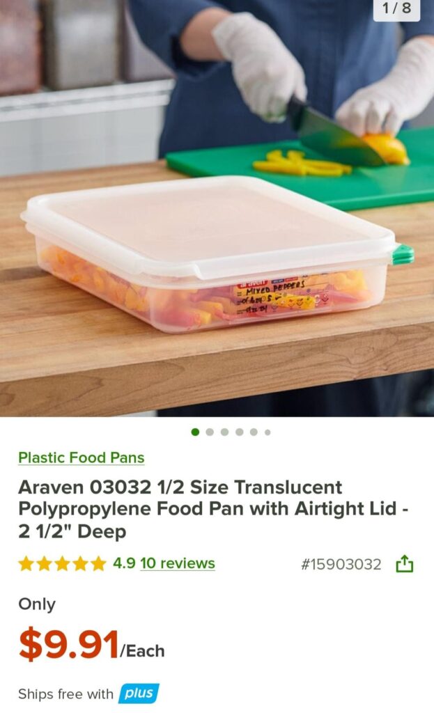 Macaron airtight containers.