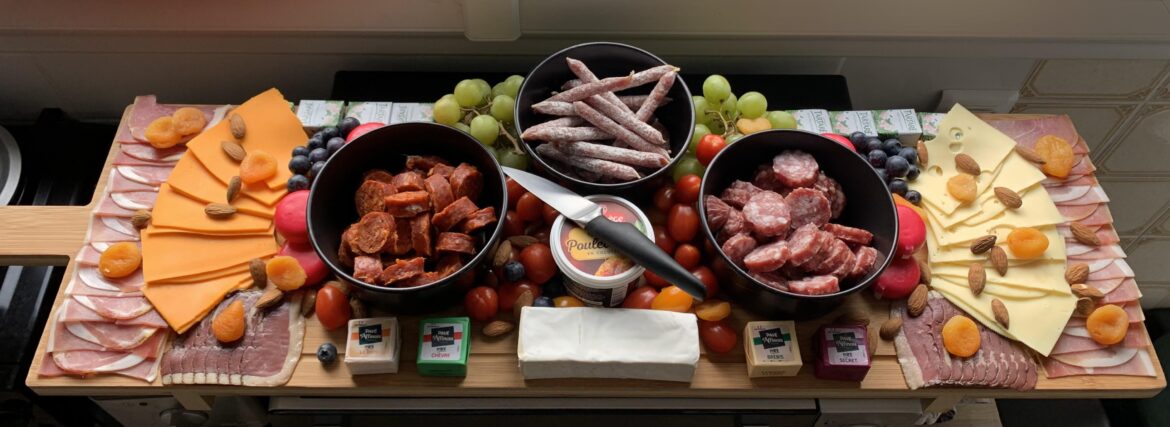 Made this quickly for friends evening at my appartment !