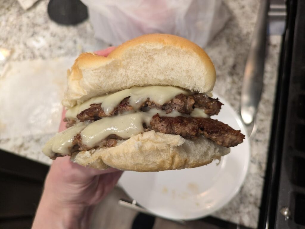 Did I do good? Smash burgers I made the last couple days