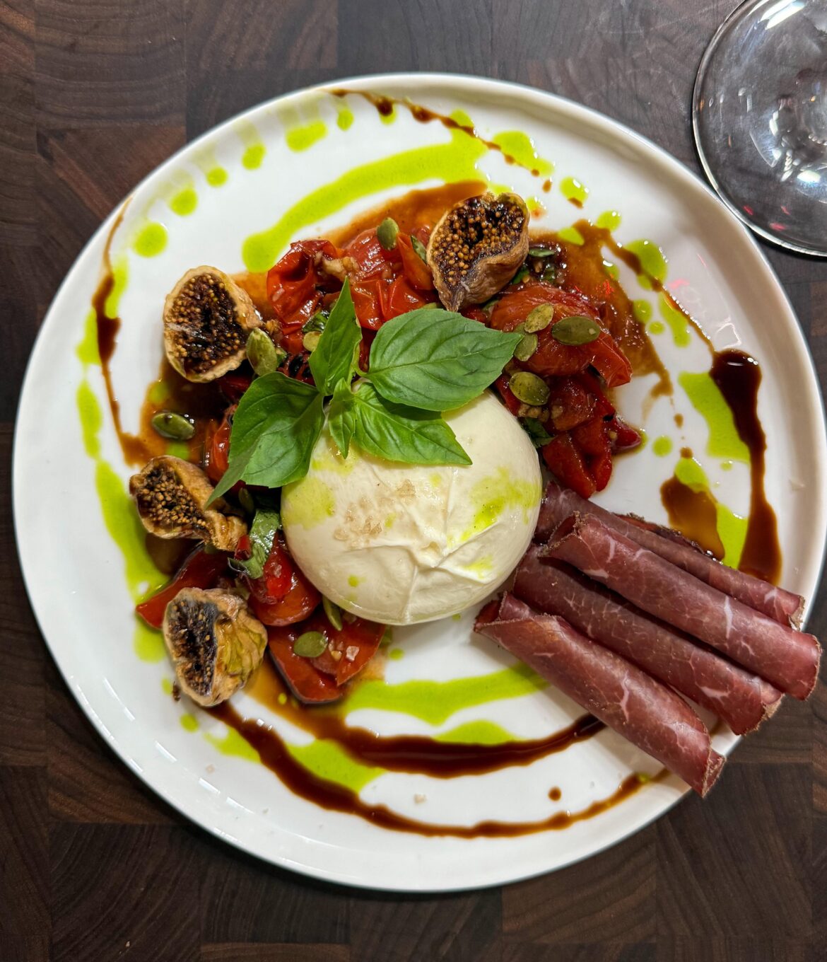 Burrata Appetizer I Made For The Wife