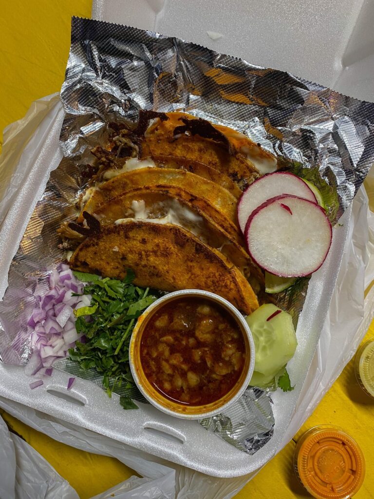 Quesabirria at Tacos El Pariente off Rundberg