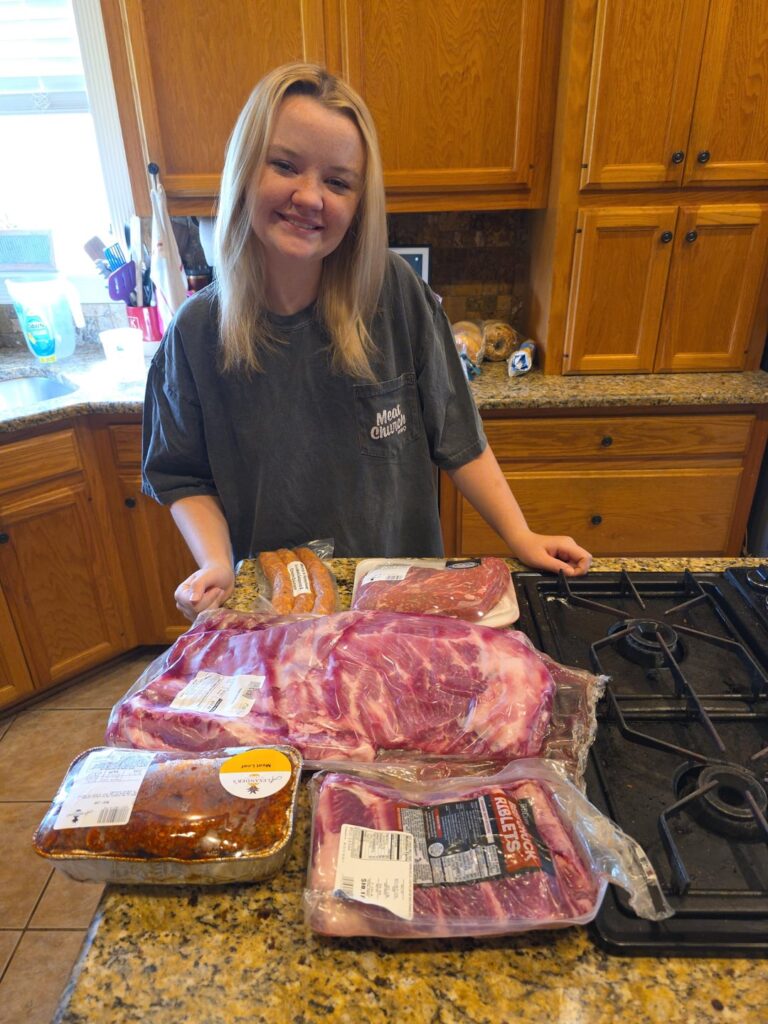 For father's day I ask my daughter for a day of smoked meats
