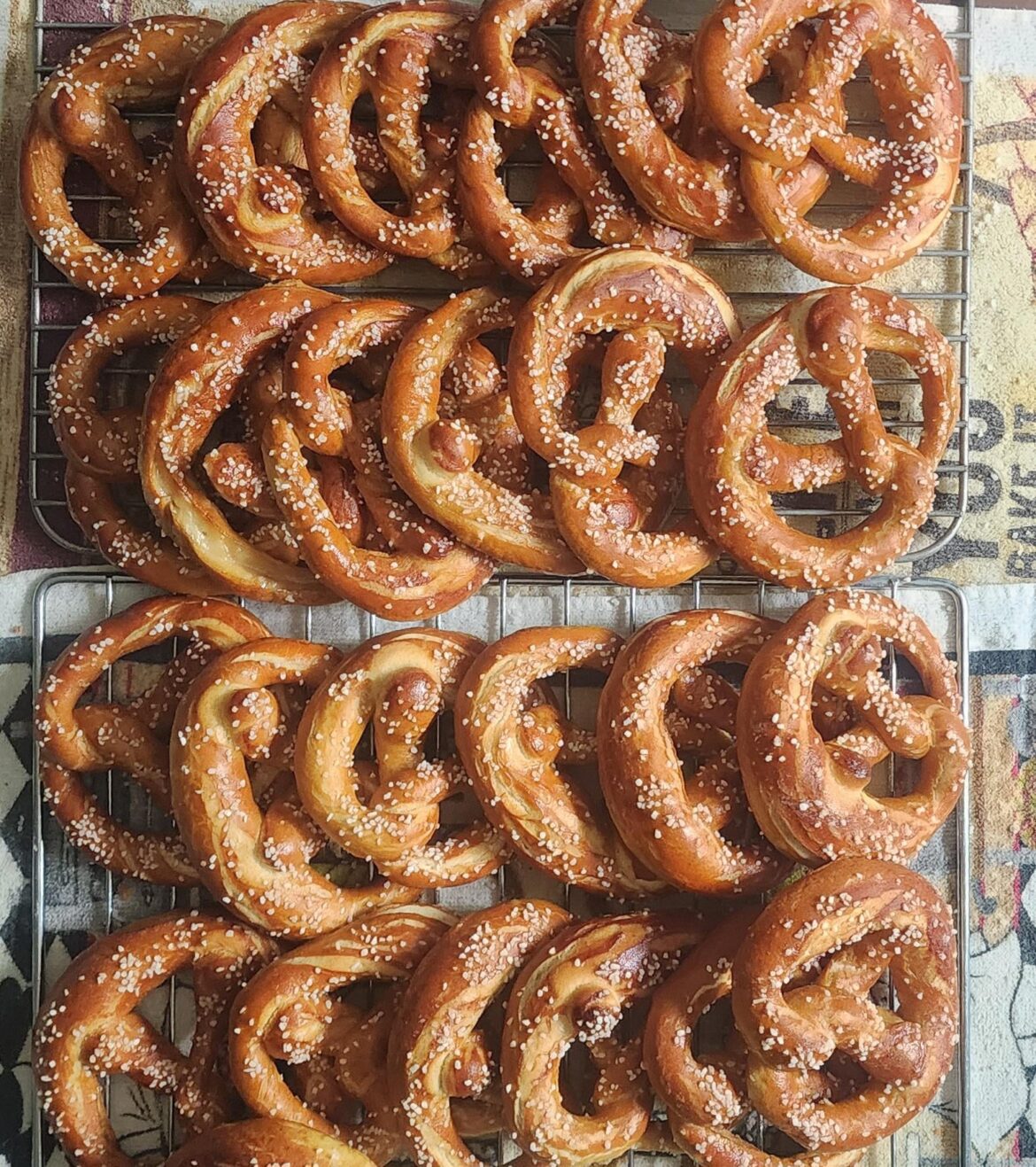 I will not stop until I feed the entire world my delicious homemade pretzels!