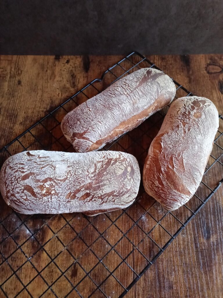 Can't stop baking and eating ciabatta
