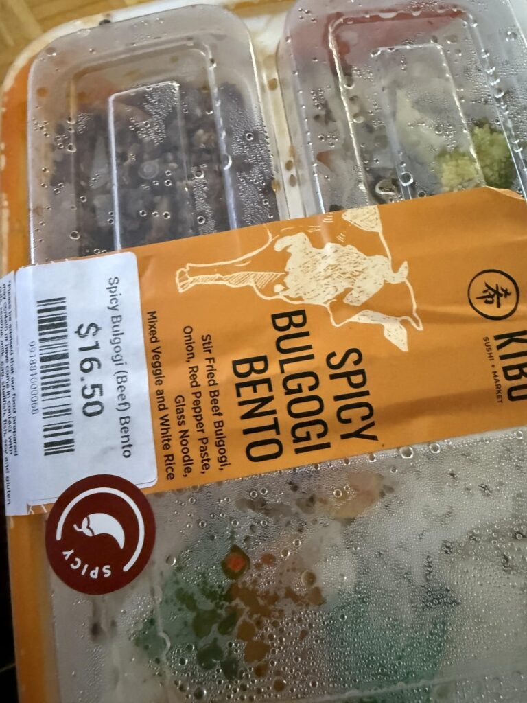 How many calories in this Bento Box by Kibo?