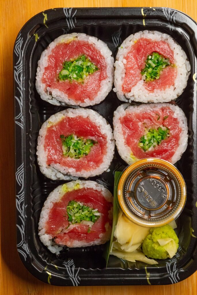 Toro scallion lunch at Sushi 35 West!