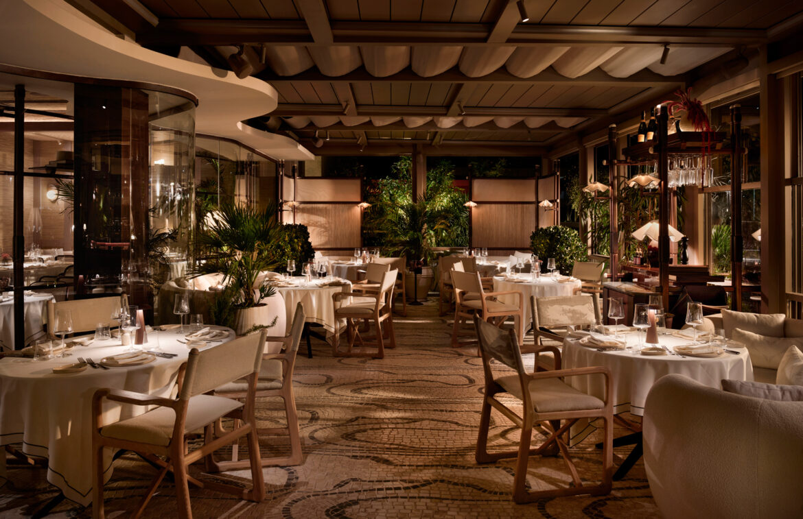 At new Istanbul restaurant Scalla, the design and the dishes are inspired by the Mediterranean