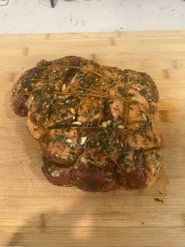 Smoked Bonless Lamb Leg