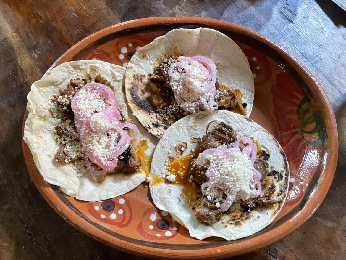 Pork Pilbil Tacos