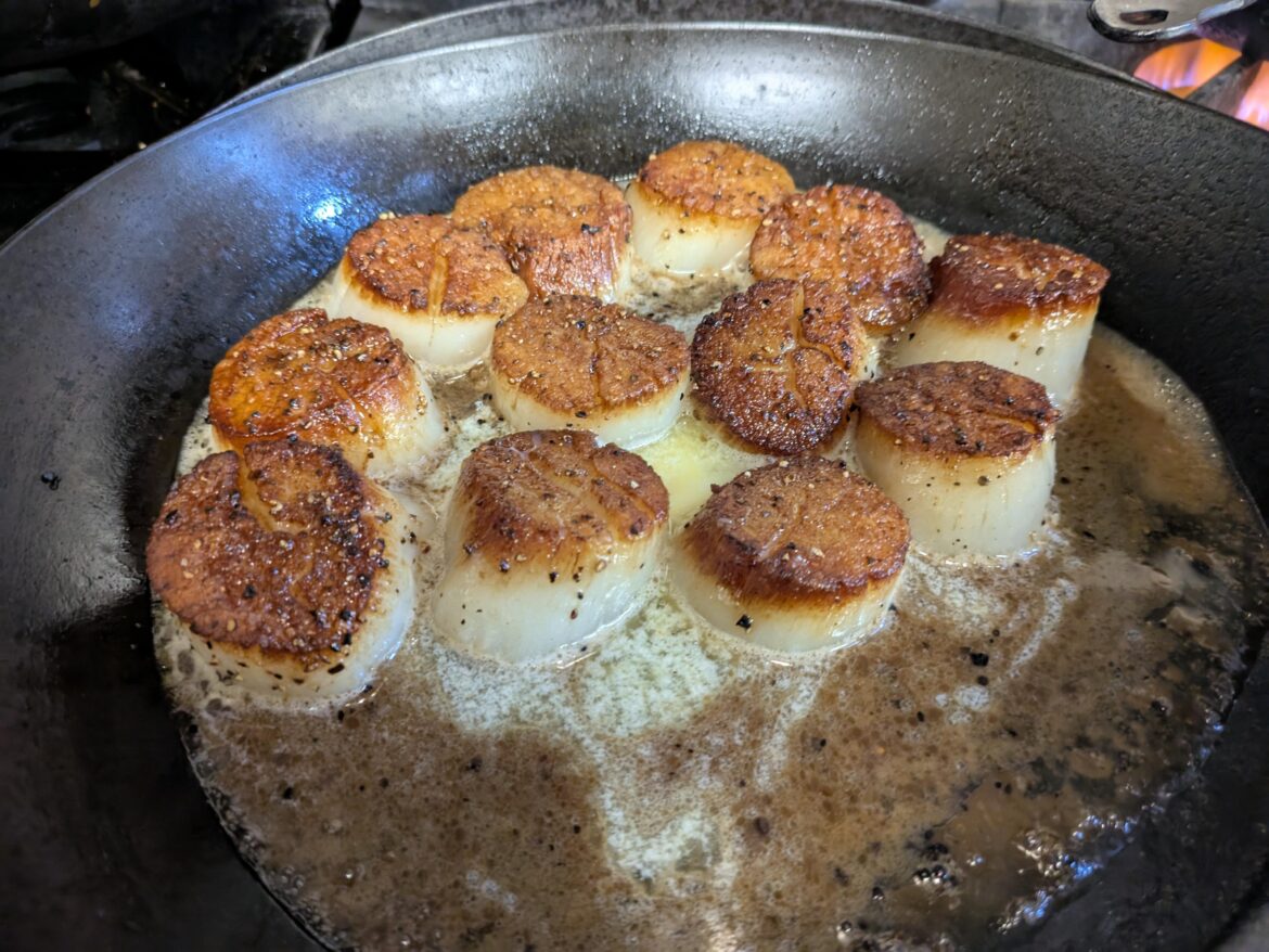 Are my scallops over cooked?