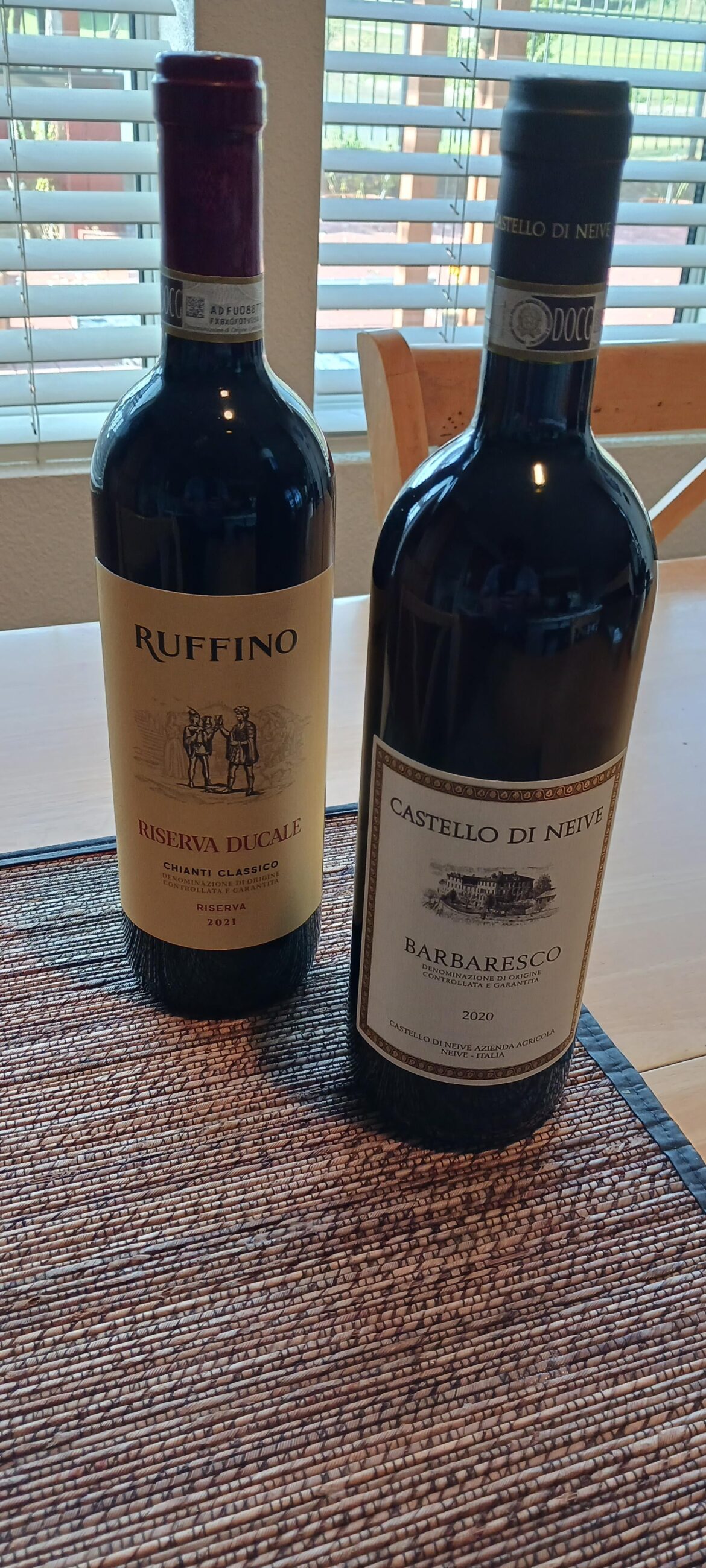 My first wine purchase.