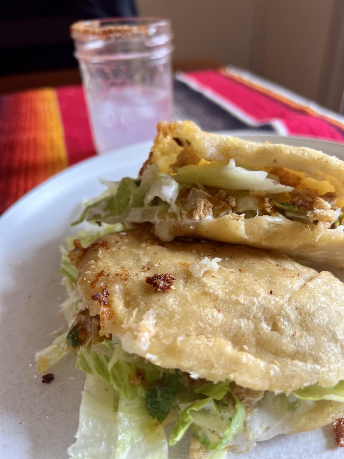 Quesadillas de papa (y queso, claro)