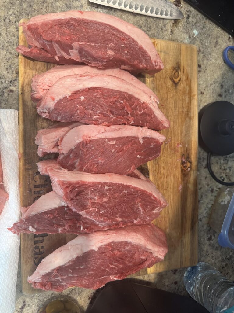 (15m) first time dealing with picanha (15m) first time dealing with picanha