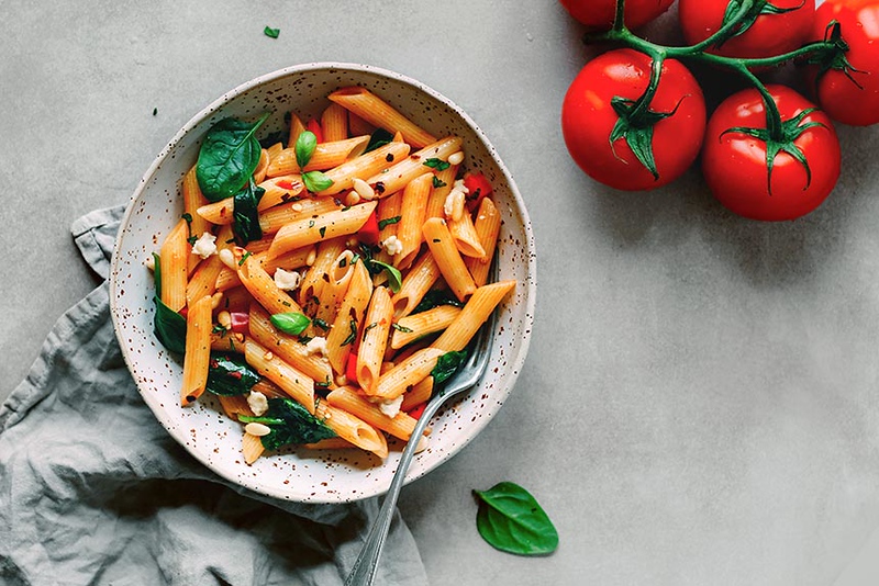 One Pot Marinara Pasta (Instant Pot) - Vegan Italian Recipes