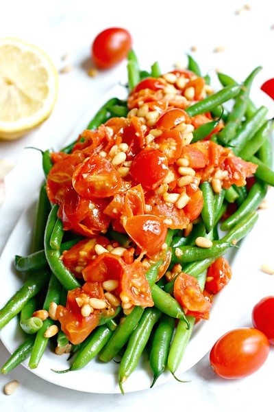 Italian Green Beans - Vegan Italian Recipes