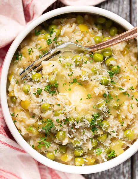 Vegan Italian Recipes - Risi e Bisi