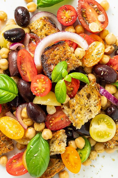 Panzanella Recipe - Vegan Italian Recipes
