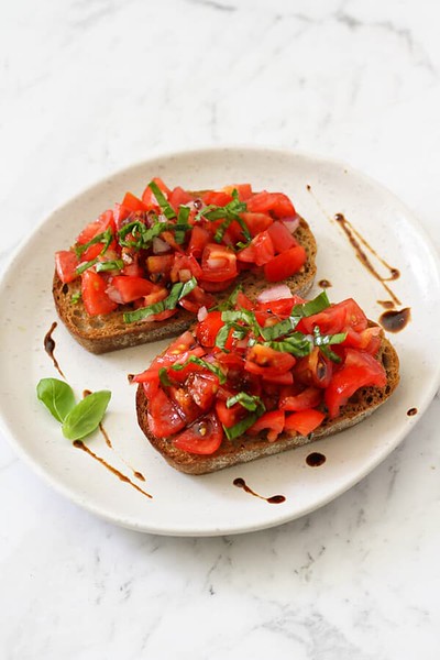 Easy Bruschetta Bread