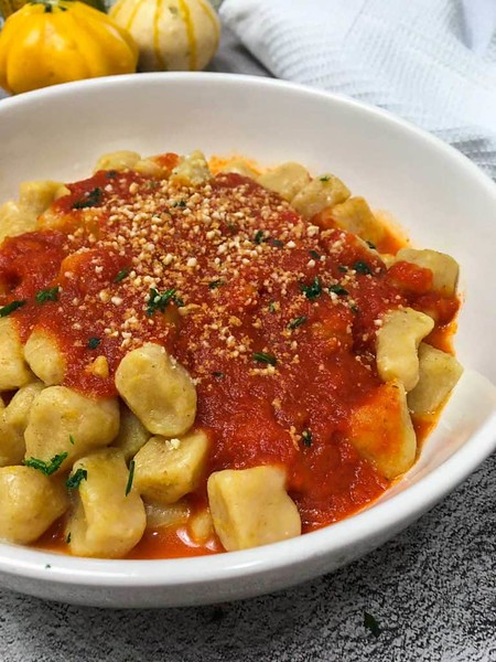 Vegan Pumpkin Gnocchi